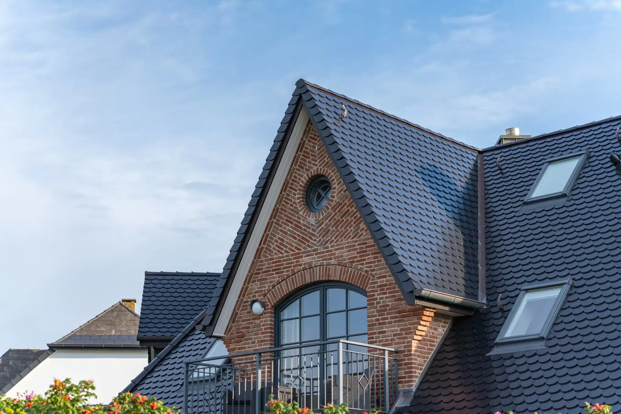 moderne-woning-leien-dak-dakkapel moderne woning leien dak dakkapel